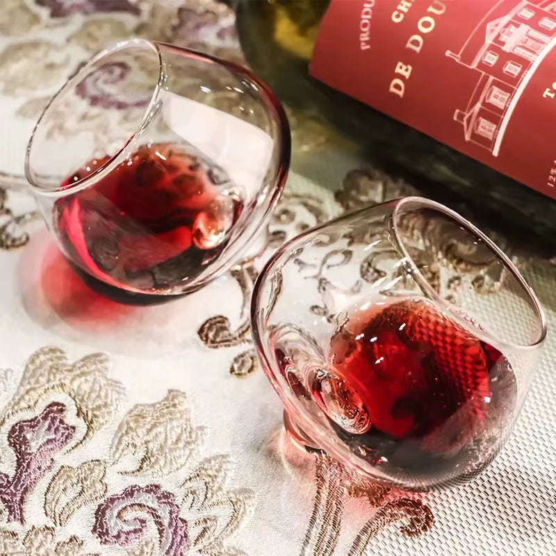 Cognac Glasses, Whiskey Liquor Glasses, Household Beer, Red Wine, Glass of Rock, Tumbler, Water Glasses