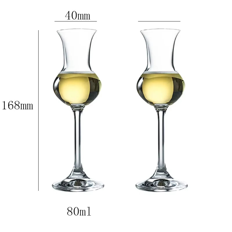 Italy Whisky Tasting Glass Goblet Crystal Copita Nosing Sherry Wine Glasses Sommeliers Whisky Whiskey Smell Tasting Glass