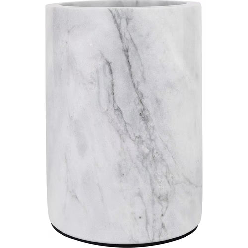 0.79 Qt. Marble Wine Chiller-1-Bottle Capacity-White-Stone-Kitchen Cooler