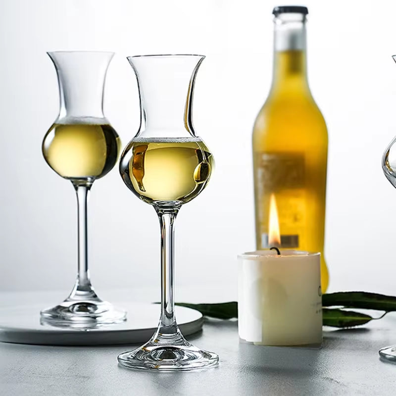Italy Whisky Tasting Glass Goblet Crystal Copita Nosing Sherry Wine Glasses Sommeliers Whisky Whiskey Smell Tasting Glass